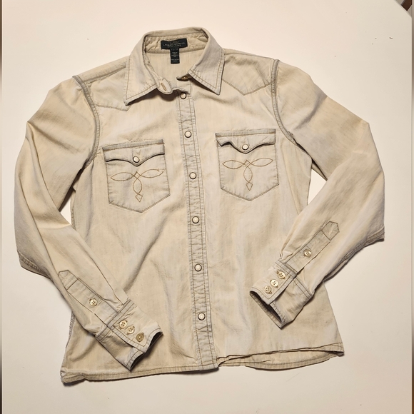 Ralph Lauren Double RL Tops - Ralph Lauren Cowgirl Buttondown